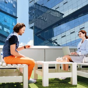 Área recreativa de oficinas Momentum